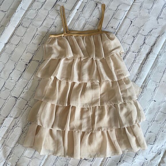 Retro Style Tiered Mini Dress - Picture 1 of 6